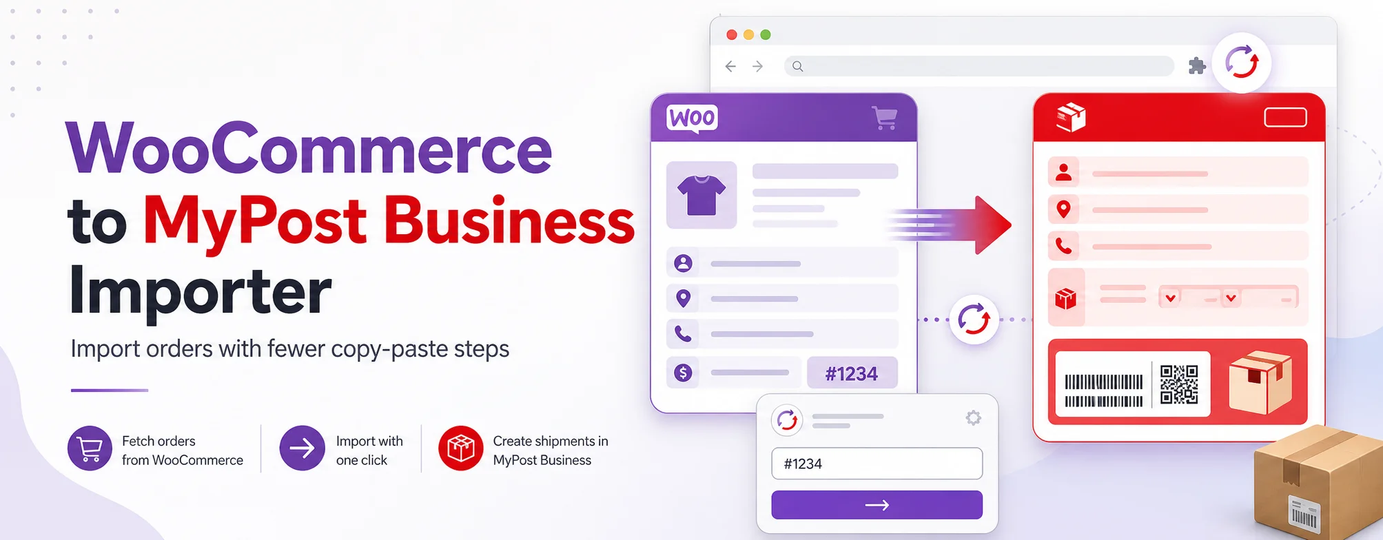 [Chrome Extension] Introducing WooCommerce to MyPost Business Importer